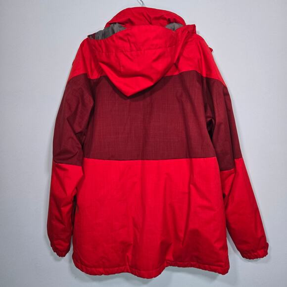 Men's Columbia Alpine Omni Heat Ski Coat. Red. Size XL - Picture 10 of 10